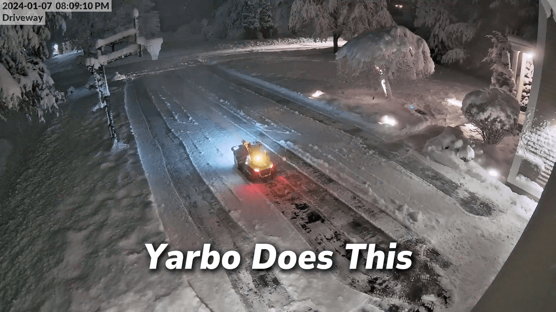 未来的な雪かきの形です。